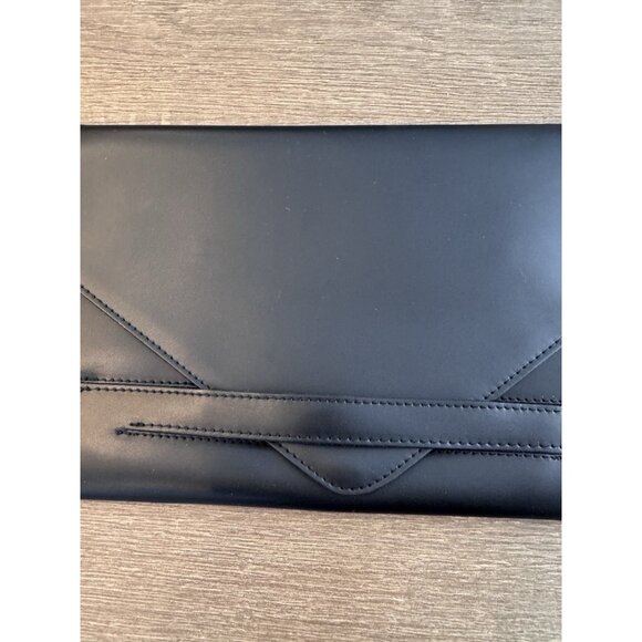 Vittoria Napoli Italian Leather Envelope Clutch Purse Made In Italy MINT - Picture 2 of 12